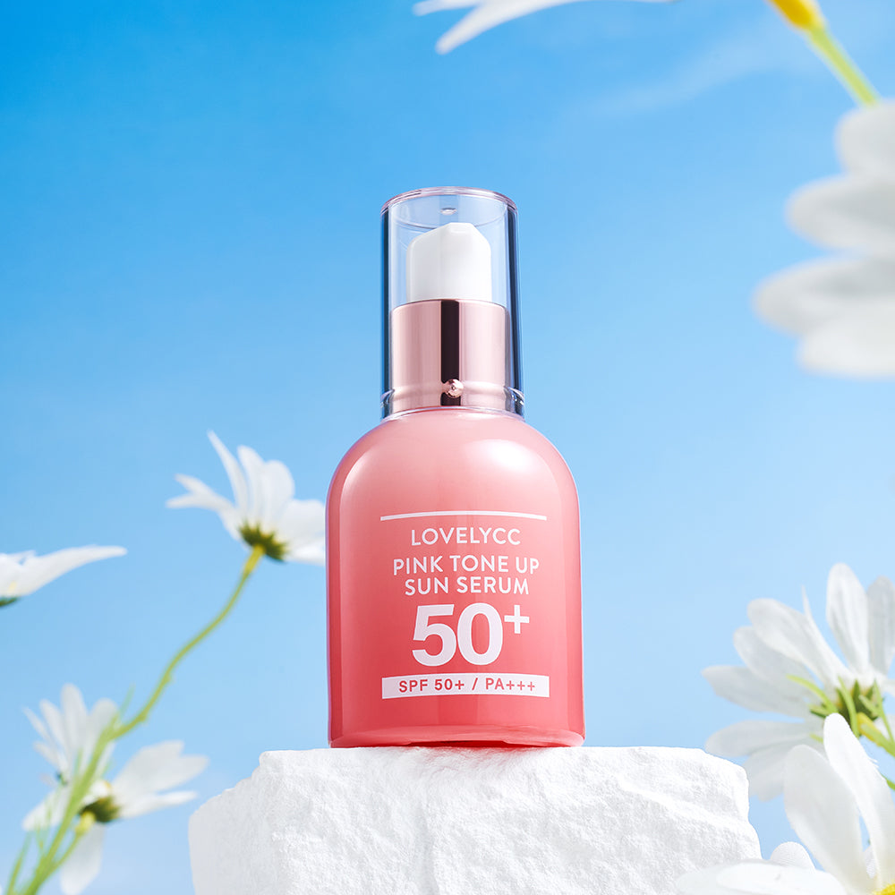 [LOVELYCC] PINK TONE UP SUN SERUM 30g SPF50 / PA+++