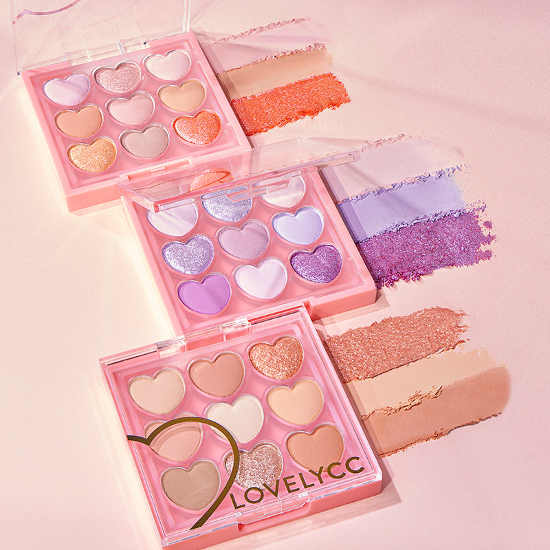 [LOVELYCC] MAGIC COVER CHEAT NINE COLORS EYE SHADOW PALETTE 9g