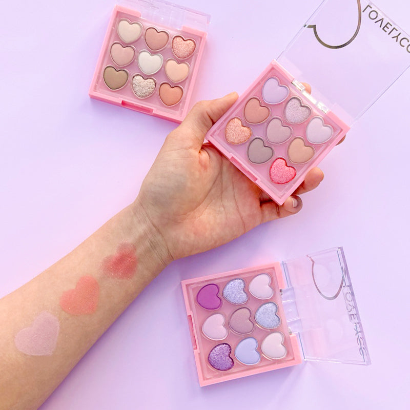 [LOVELYCC] MAGIC COVER CHEAT NINE COLORS EYE SHADOW PALETTE 9g